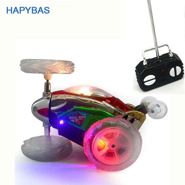 

funny mini rc car remote control toy stunt car monster truck radio electric dancing drift model rotating wheel vehicle motor y200413