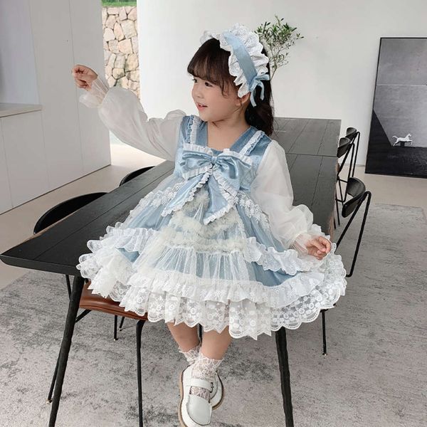 

baby princs new girls' foreign sle lolita children's drs ge8m, Red;yellow