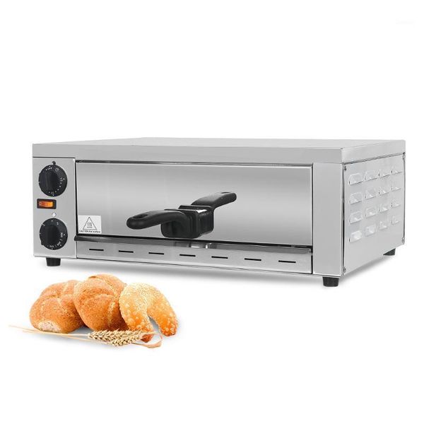 

i220v electric 12'' pizza oven with handle stainless steel semi-commercial cake roasted chicken pizza oven 220v1