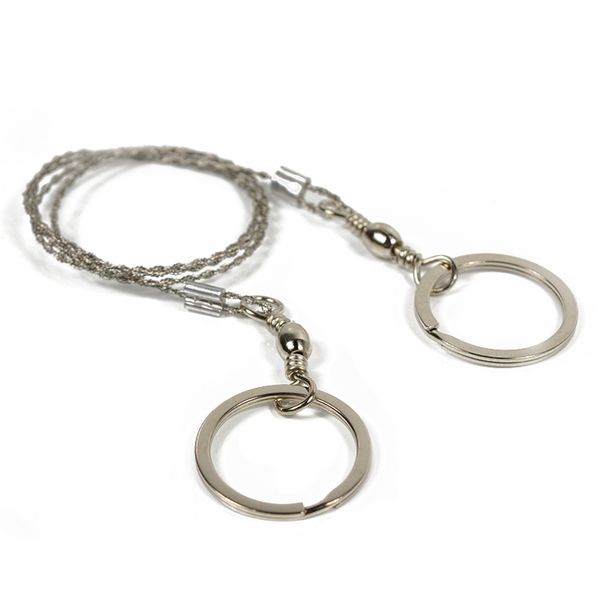 

1pcs forest hand chain saw emergency outdoor camping hiking gear steel wire saw scroll emergency survival chian