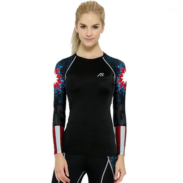 

life on track womens running training long sleeved fitness clothes fast dry breathable sports black basketball t shirt tights1, Black;blue