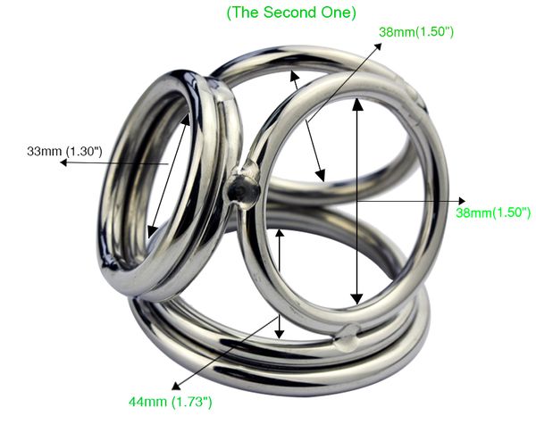 

latest stainless four steel male chastity fetish a171 and ball rings enhancer device toy bondage shouf