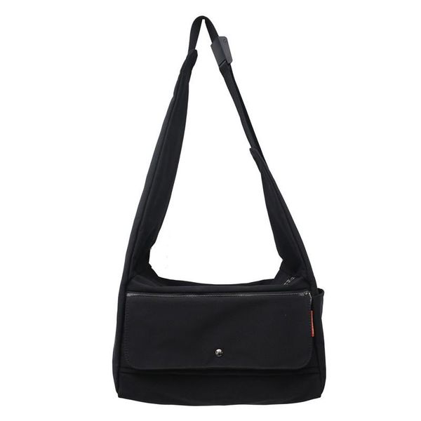 

women shoulder bag oxford cloth youth crossbody bag light student new daily durable girl for couple school black white