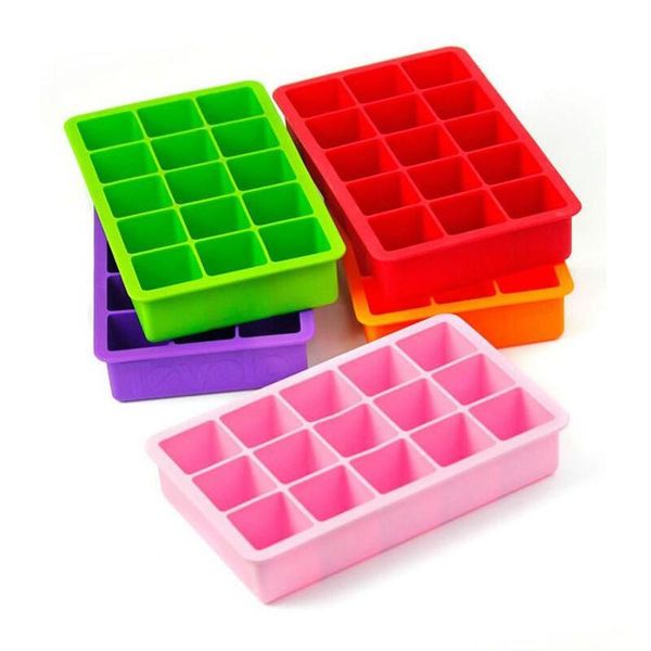 

sile ice cube tray molds candy mold cake mold chocolate mold 15 cavity square bakin jlltrl bdegarden