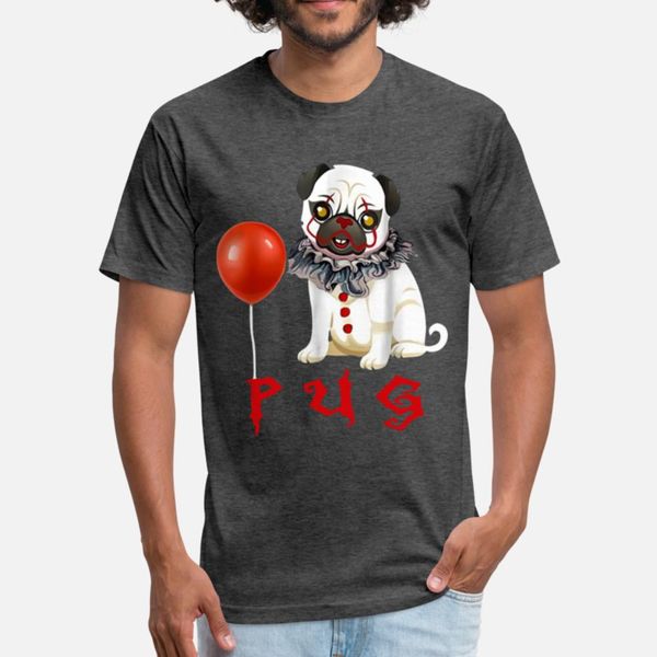 

haloween clown pug t shirt cool breathable vintage tracksuit hoodie sweatshirt