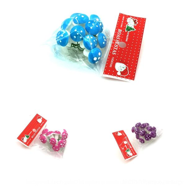 

djzh4 12 red mushroom decorative pendant tree czgsn red christmas mushroom pendants czgs gifts pendant gifts christmas tree pendants 12 deco