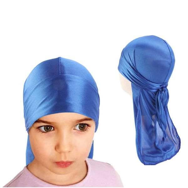 Cappello da pirata a coda lunga in imitazione di seta per bambini, cappuccio per bambini, cappello da bambino Cape Baotou GD1110