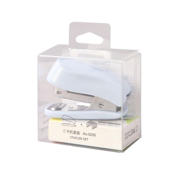

1 set mini stapler with 1000 standard staples 12 sheet capacity built in staple remover paper binding tool for home office h jlluwc