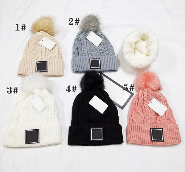 Inverno 5 cores mulher Chapéus homem Viagem menino Moda adulto Gorros Skullies Chapeu Bonés Algodão Boné de esqui menina chapéu rosa manter quente gorro Gorro/Caveira Ps