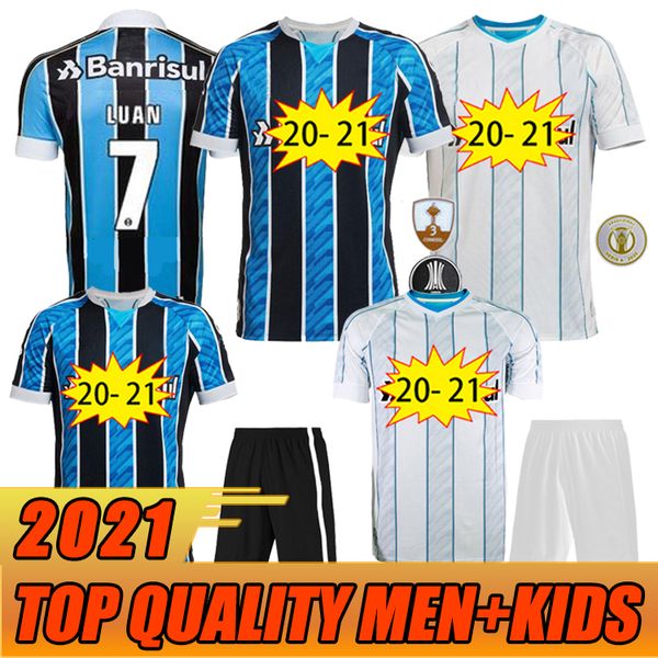 

2020 gremio soccer jersey 20 21 gremio miller thiago neves diego hailon home away third football shirts camisetas de futbol, Black;yellow