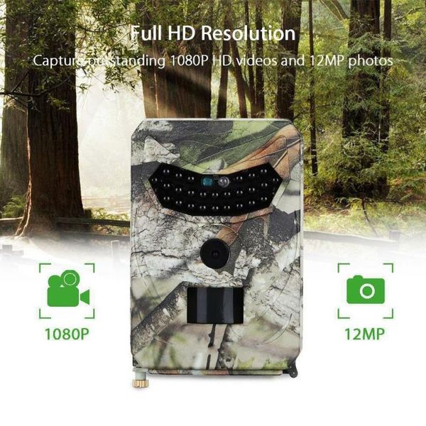 

hunting camera pr-100 hd infrared 1080p thermal imaging camera abs night vision wildlife tracking observe1