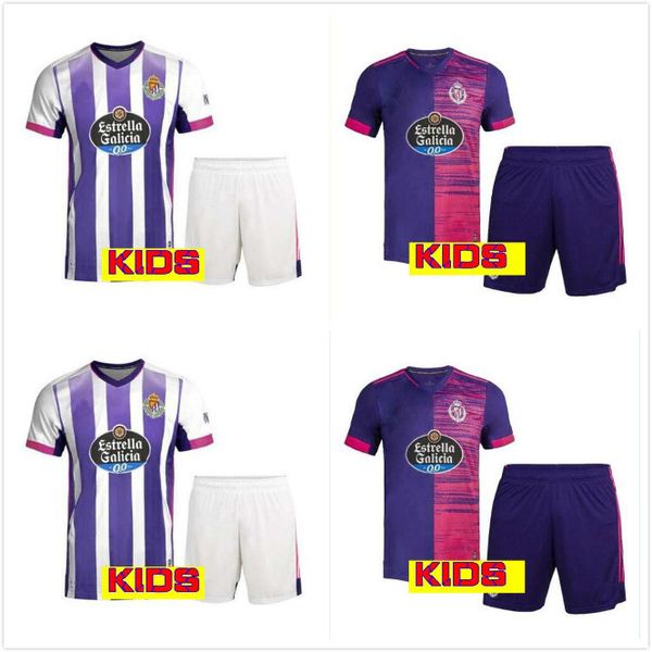 

дети kit 2020 2021 футбол джерси реал вальядолид 20 21 феде с. р. alcaraz öö sergi гвардиола оскар плано camisetas де futbol маек, Black;yellow