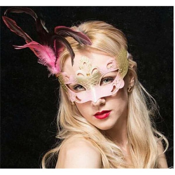 

fashion trend personality masquerade feather new mask for the party