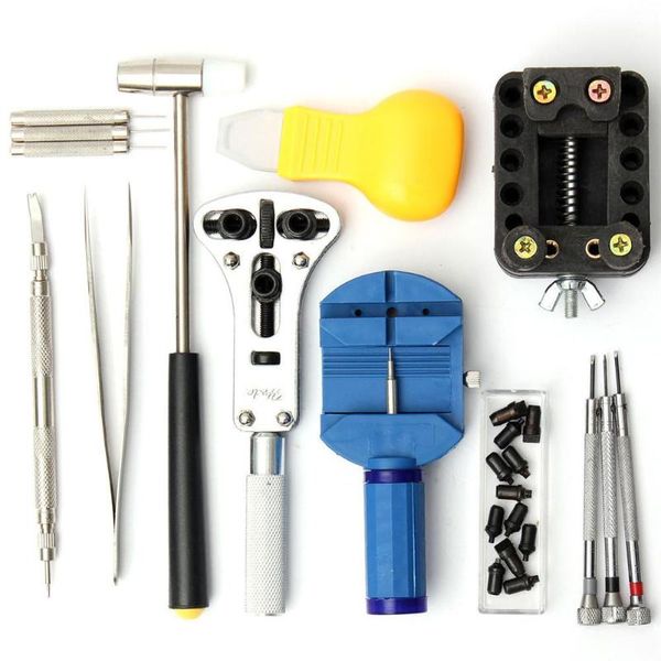 

14 piece repair tool watch repair kit household tool set remove the strap opener