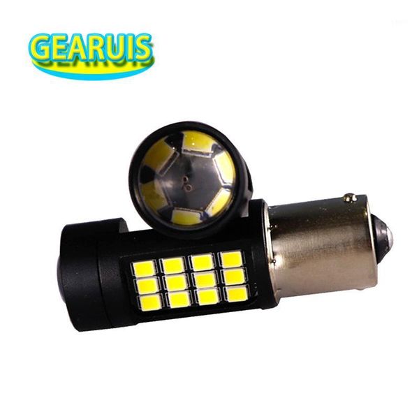 

emergency lights 2pcs t20 7440 t25 3156 42 smd 2835 p21w led 1156 ba15s bulbs car turn signal reverse light r5w automobiles lamp red1