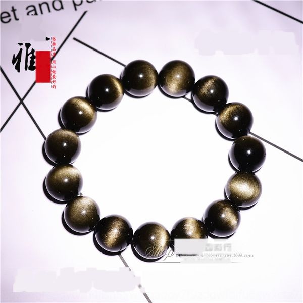 

jiuya crystal natural eyes golden fashion lovers domineering jiuya crystal natural eyes golden obsidian fashion lovers bracelet obsidian bra, Golden;silver