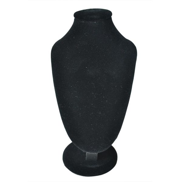 

pendant necklace black velvet display holder, Pink;blue