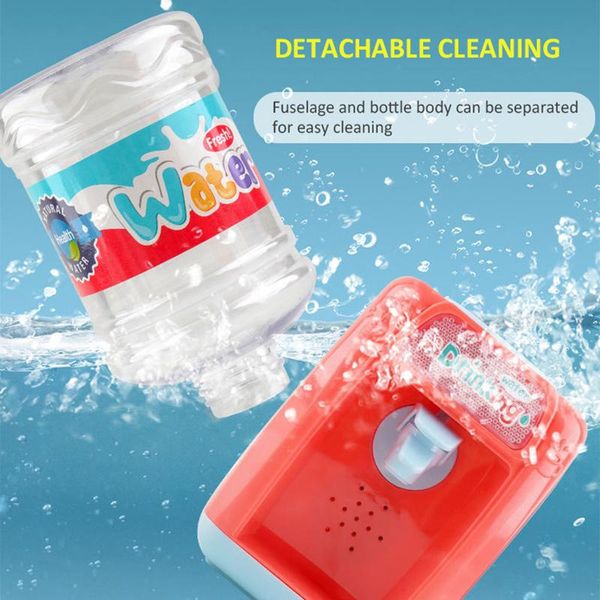

doll accessories display furniture water dispenser dispenser kitchen play house toys electric small appliances for kids