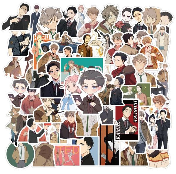 

низкая цена продвижение 50 не повторяющихся аниме граффити наклейки для ноутбука скейтборд багажника мото велосипед автомобиль наклейки дете