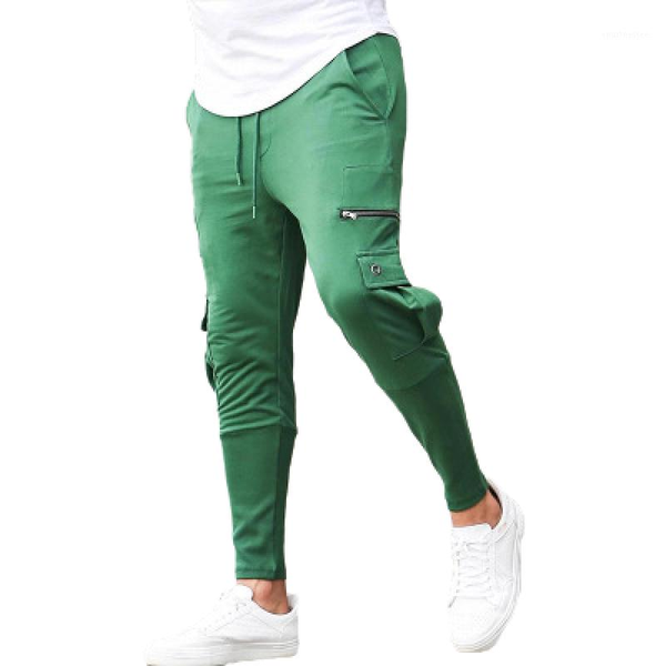 

men's joggers pants men autumn cotton sportswear fitness skinny trousers gyms jogger bottoms track hip hop casual sweatpants men1, Black