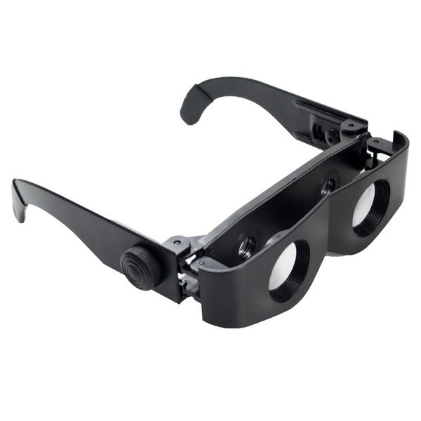 

zoomies multifunctional fishing sunglasses black hands product magnifier mirror telescope 400% magnification binoculars