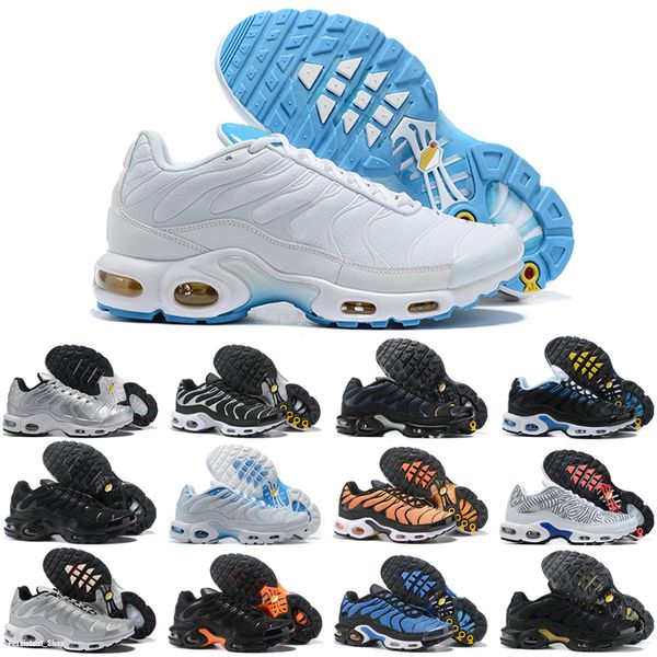 

new tn shoes men new design tns plus running shoes tn requin breathable mesh black white red basketball trainer sneakers