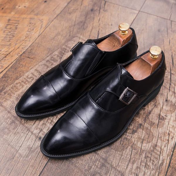 

cimim brand new мужская мода италия ботинки платья формальные бизнес большой размер вскользь кожаные ботинки комфортный люкс офиса мокасины, Black
