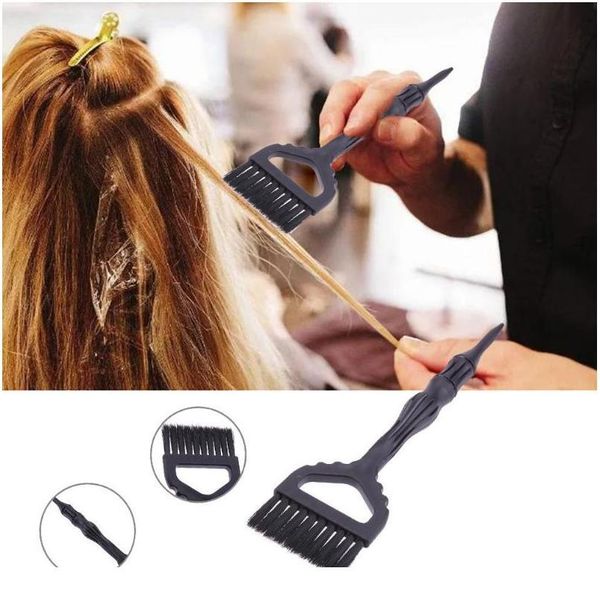 

hairdressing brush hair brush hair care hairdressing brushes combo salon hair color dye tint jllcrx, Silver