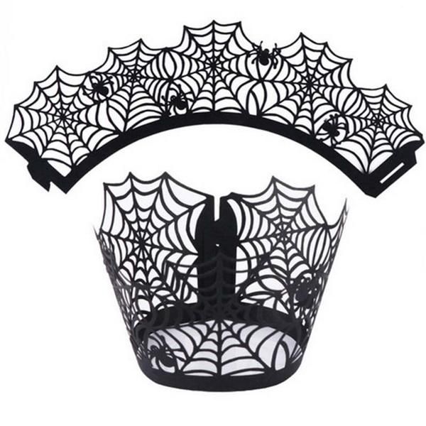 

хэллоуин украшения 12 шт. кекс обертки обертки