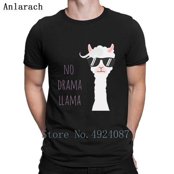

no drama lama t shirt male interesting cotton slim fit streetwear design pop tee spring autumn sport hooded sweatshirt hoodie
