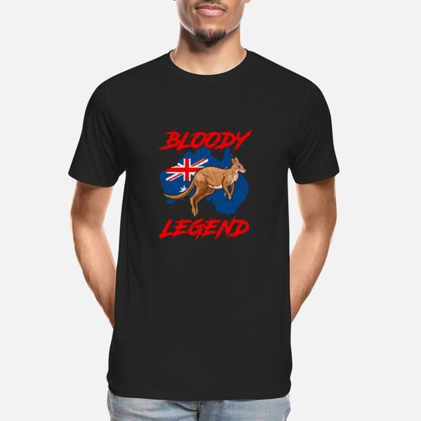 

bloody legend australian flag kangaroo animal t shirt digital printing custom tracksuit hoodie sweatshirt