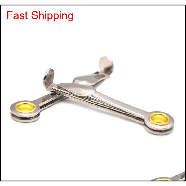 

stock multifunctional 3 in 1 stainless steel smoking pipe gold/silver cleaning tools knife smoking pipe cleaner qyldwd bdesports