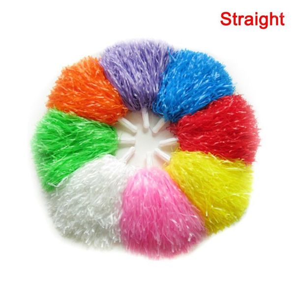 

new 2pcs girls cheerleader pom poms cheerleading cheer dance party club decor1
