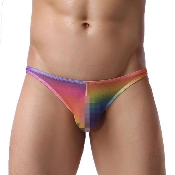 

underpants mens underwear mesh breathable male briefs shorts soft perspective pouch slip homme, Black;white