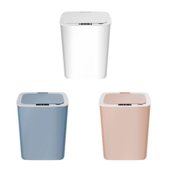 

intelligent automatic induction electric rubbish trash can smart waste storage