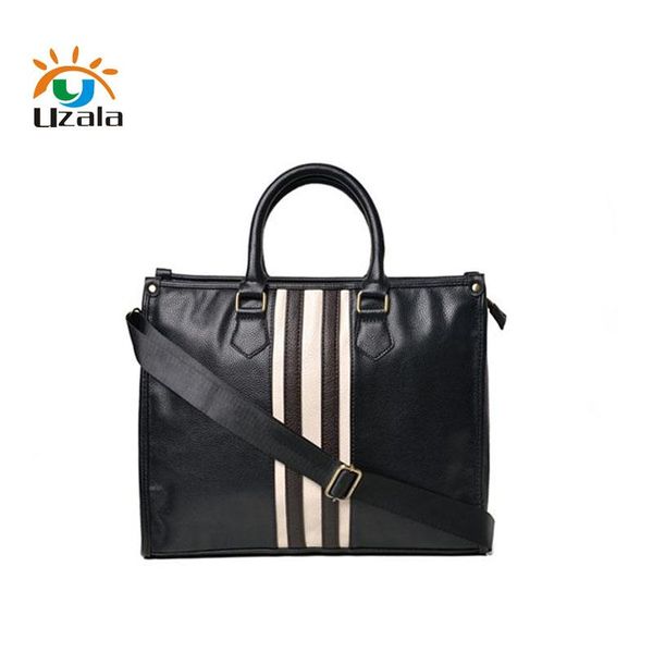 

briefcases original korean version of the british business vintage men's bag casual shoulder briefcase w3-198