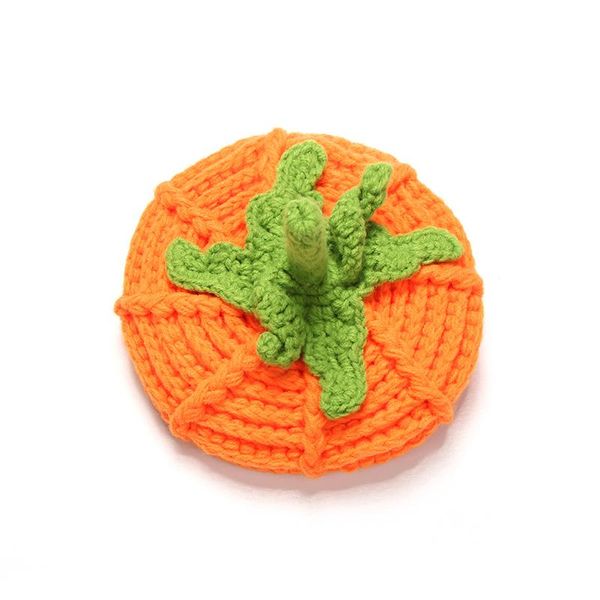 

подарок halloween pumpkin hat дети желтый купол ручной работы hat по переработке шерсти мужчины и женщины могут cosplay реквизит новогодний