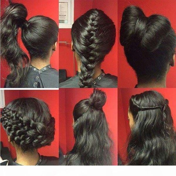 

brazilian body wave lace front wig with baby hair natural hairline full lace human hair wig dolago remy, Black;brown