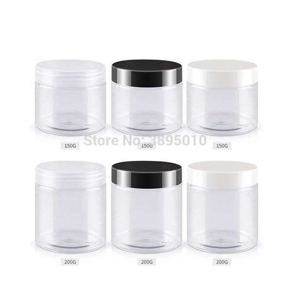 

storage bottles & jars 150g 200g bottle plastic cream multi-purpose pet container home f797