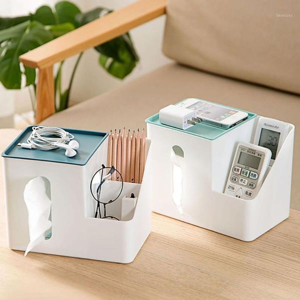 

nordic multifunctional tissue box living room coffee table remote control storage box students stationary storage organizer1