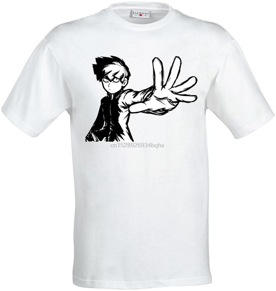 

mob psycho 100 mob art hand of power manga men (woman available) t shirt white sport hooded sweatshirt hoodie