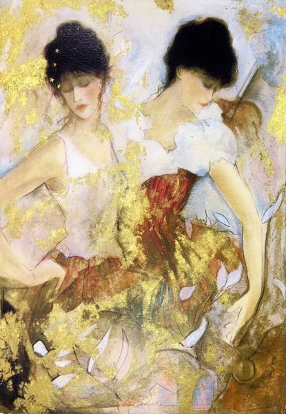 

artworks two dancers home decor handpainted &hd print oil painting on canvas wall art canvas pictures 210114