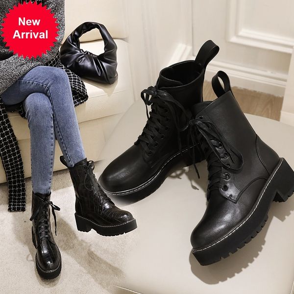 

2020 female ankle superfine fiber 22-26.5cm long autumn returns vintage stone standard snowboots boots k3zp, Black