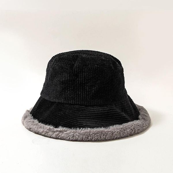 

cartelo новая зима осенняя шапка дамы мода крышки на открытом воздухе защита от солнца рыбак шляпы складные ведро шляпа женщины толстые wool