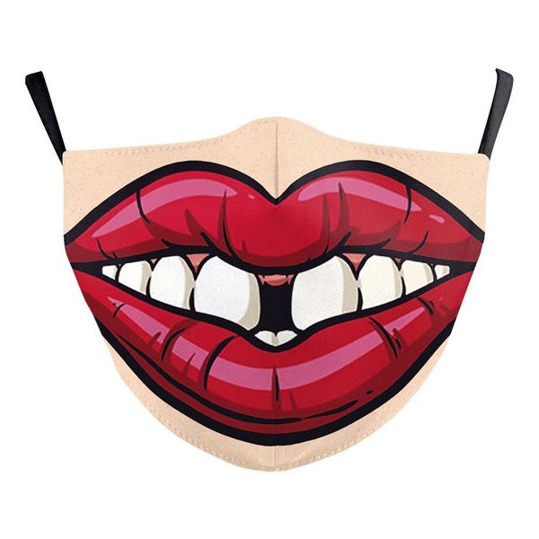 

reusable cover mask printed protective against wmtcaf face mask washed face activated adults mascarillas pm25 funny breathable goekc