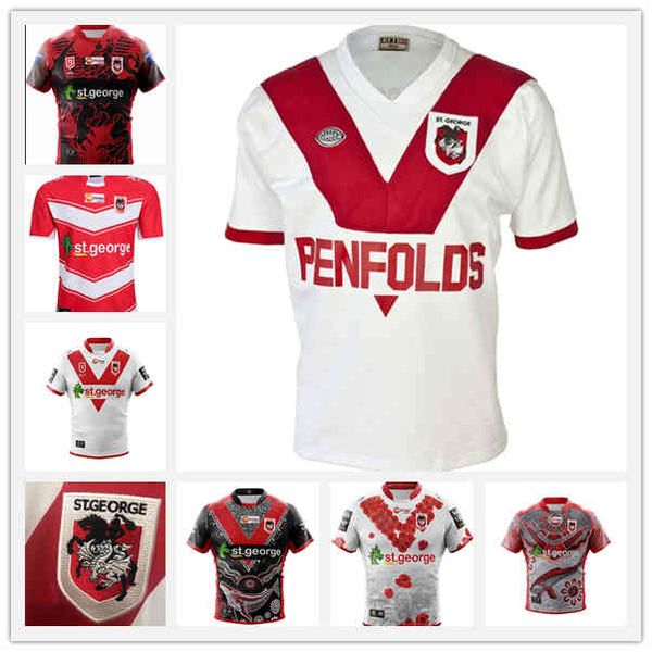 

2020 st george illawarra dragons anzac rugby jersey 2021 st george illawarra dragons rugby training shorts jersey size s-xl-5xl, Black;gray