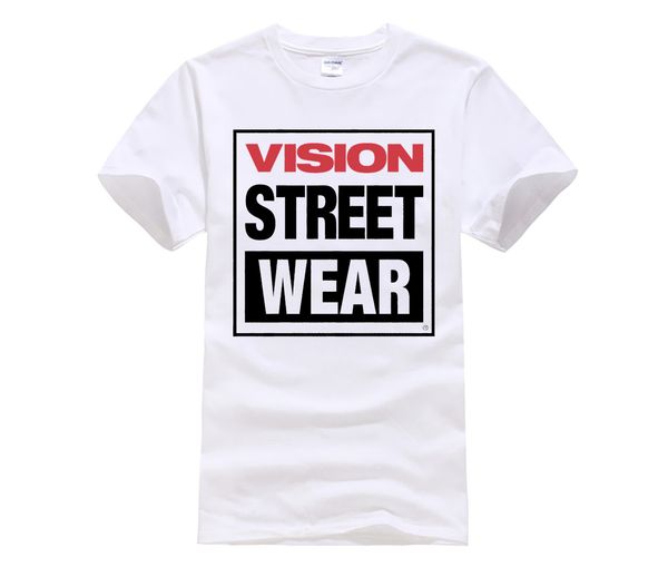 

men vintage skate visione street wear retro round neck cool man's hoodie designers t shirts sweatshirt