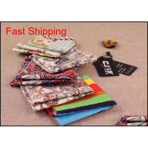 

brand men's cravat scarf handkerchiefs for women cotton pocket square small hankies men square pockets hanky han qylgnr bdefashion, Black;purple