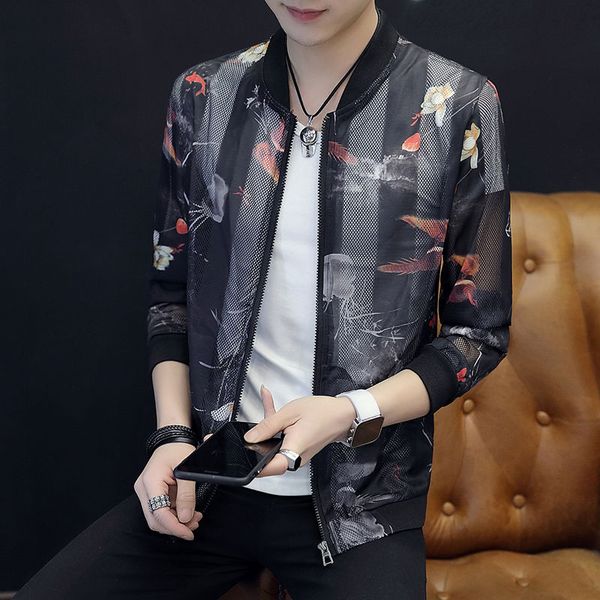 

bomber jacket no pain mens clothes high street winter windbreakers military style coat men women kg-285, Black;brown