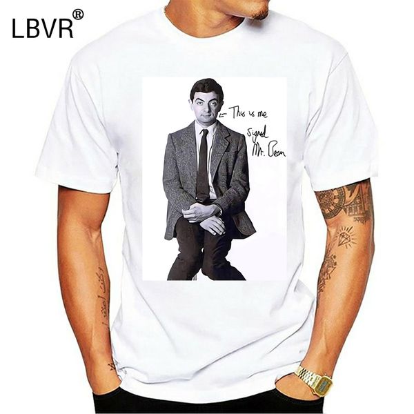 

mr bean signed poster men t-shirt sport hooded sweatshirt hoodie